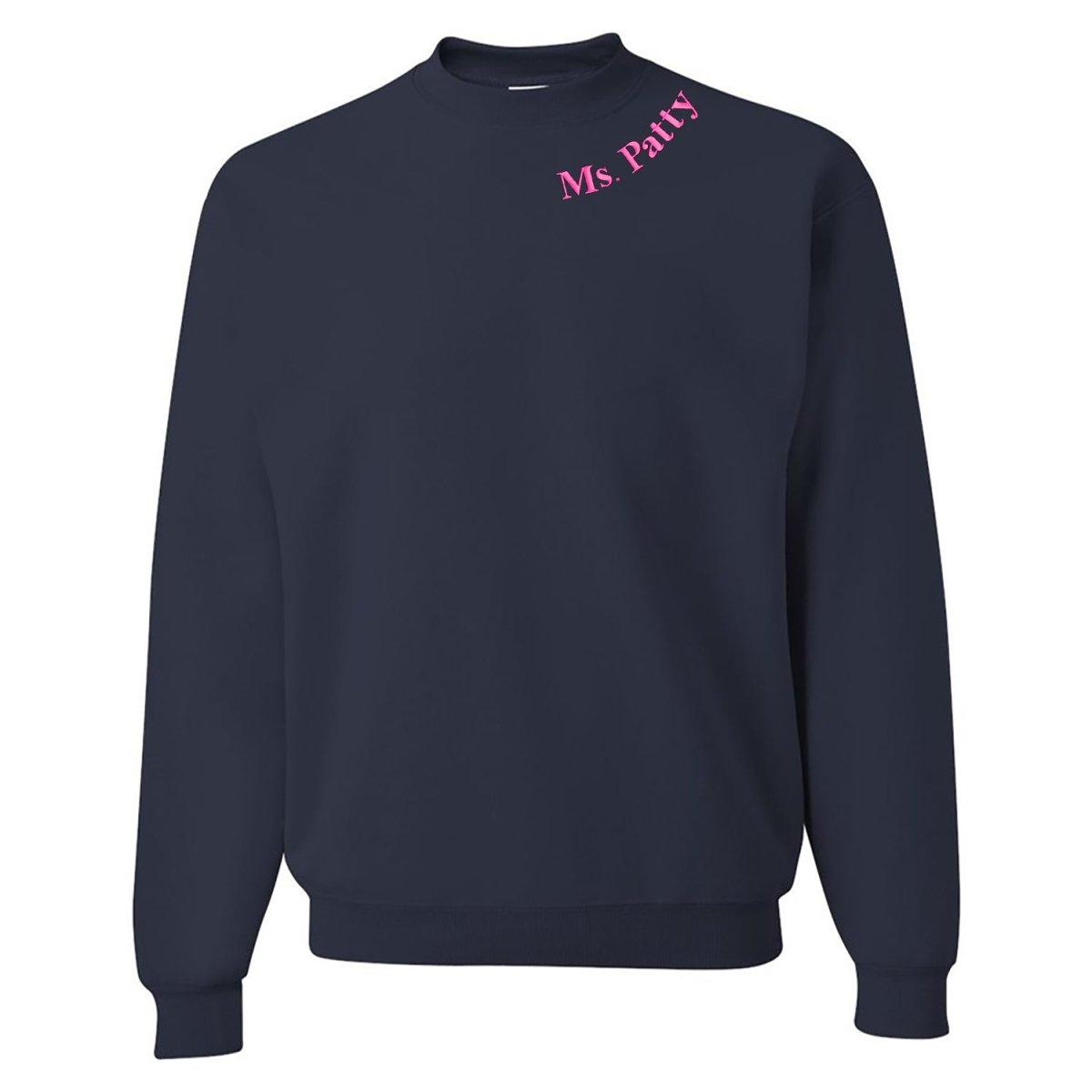 Make It Yours™ Teacher Collar Crewneck Sweatshirt - United Monograms