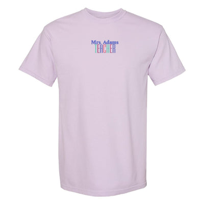 Make It Yours™ Teacher Comfort Colors T-Shirt - United Monograms