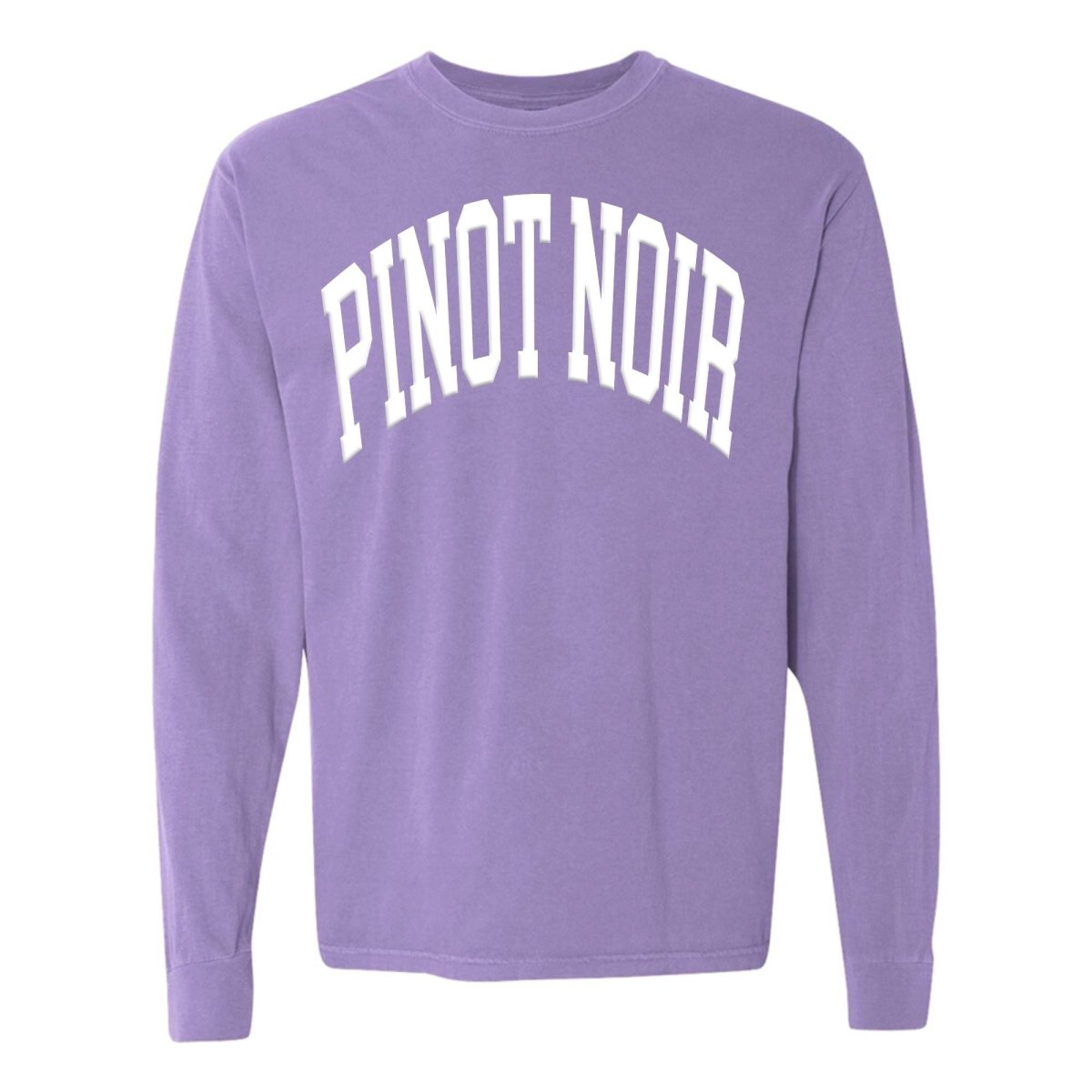 Make It Yours™ 'Wine' PUFF Long Sleeve T-Shirt - United Monograms