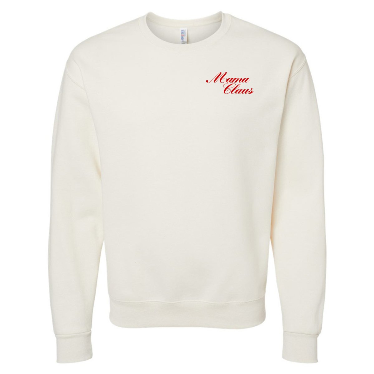 'Mama Claus' Embroidered Crewneck Sweatshirt - United Monograms