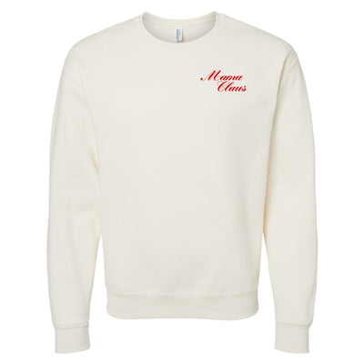 'Mama Claus' Embroidered Crewneck Sweatshirt - United Monograms