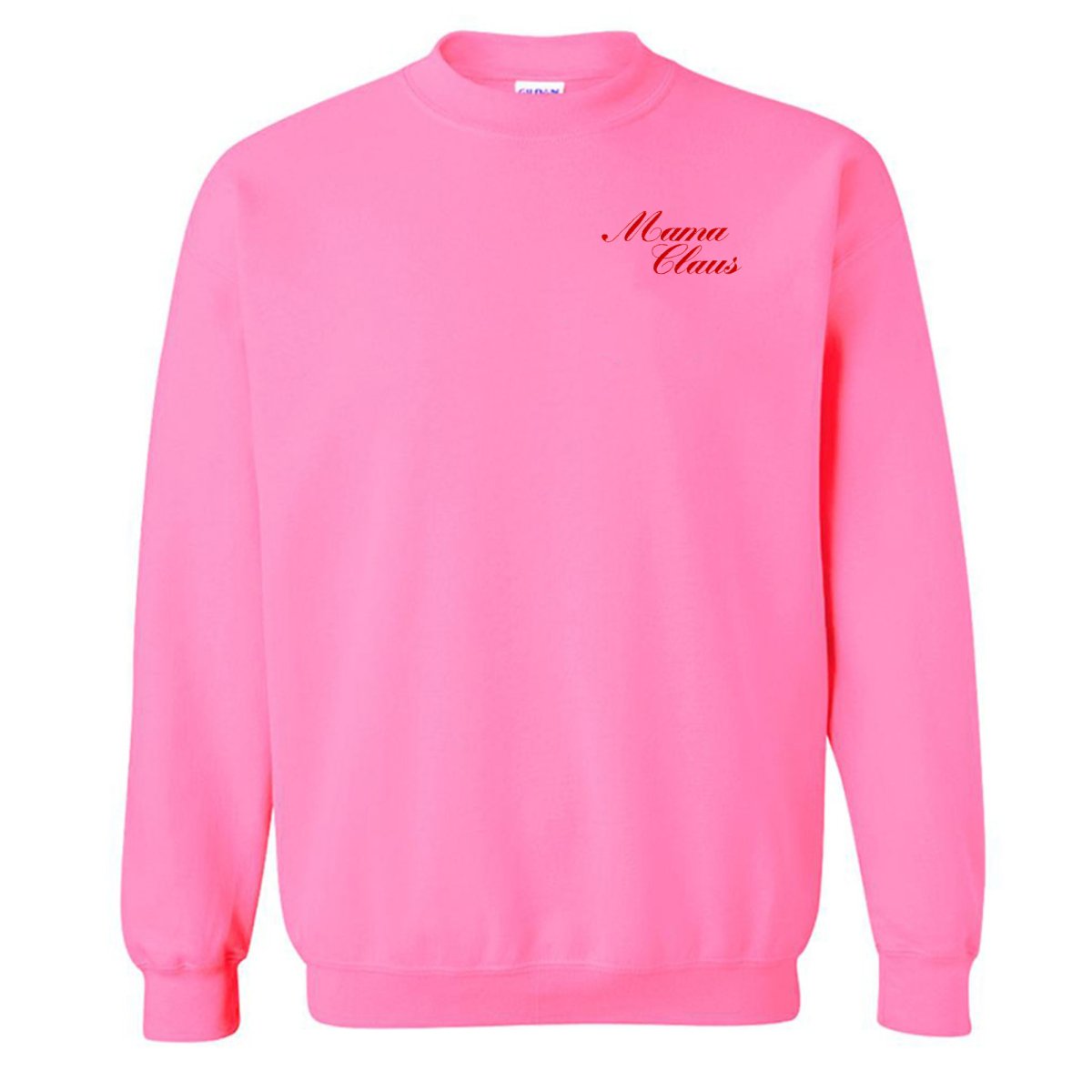 'Mama Claus' Embroidered Crewneck Sweatshirt - United Monograms