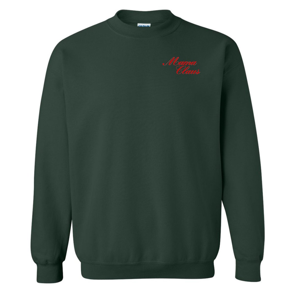 'Mama Claus' Embroidered Crewneck Sweatshirt - United Monograms