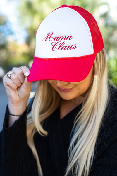 'Mama Claus' Trucker Hat - United Monograms