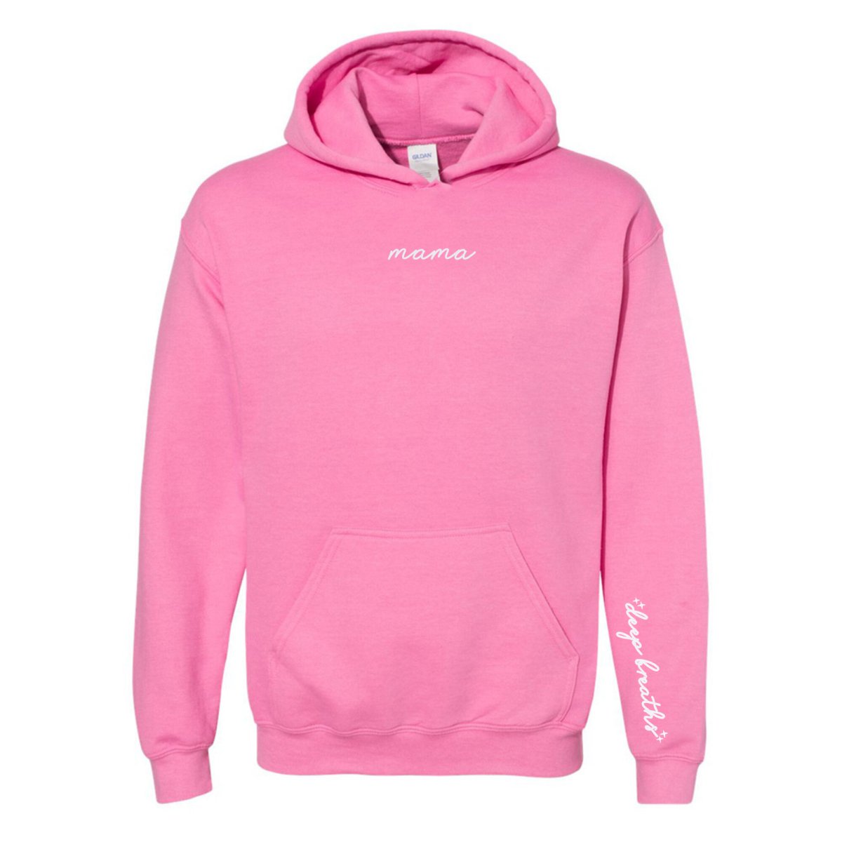 Mama 'Deep Breaths Reminder' Hoodie - United Monograms