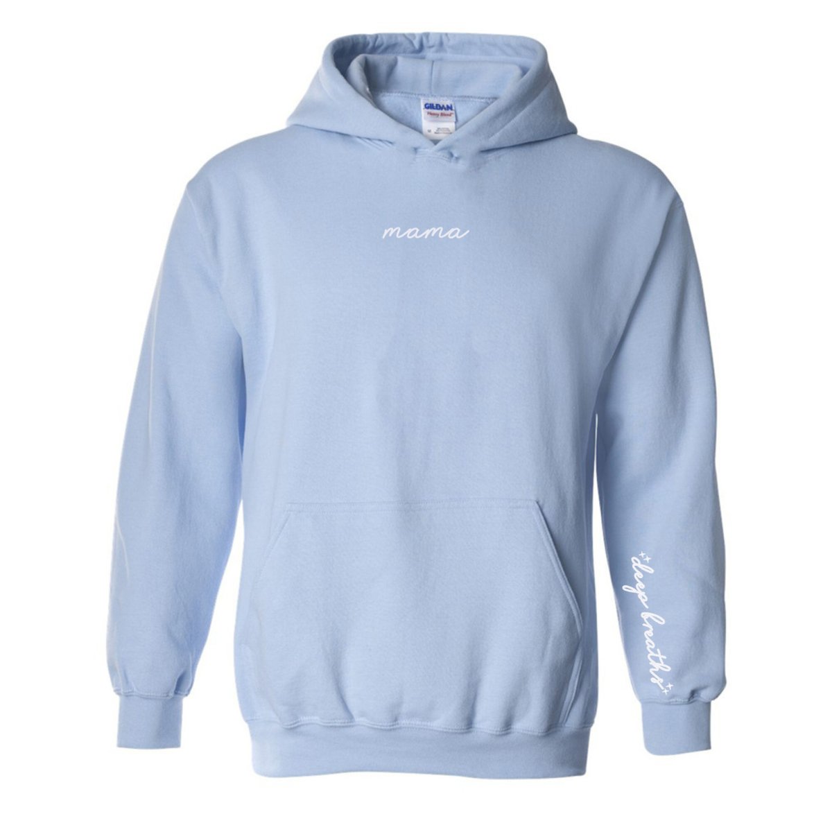 Mama 'Deep Breaths Reminder' Hoodie - United Monograms