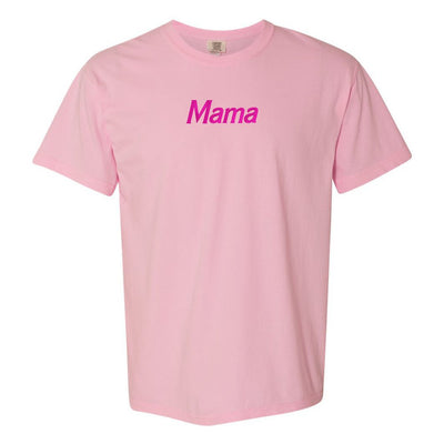 Mama Embroidered Comfort Colors T-Shirt - United Monograms
