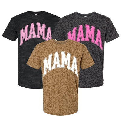 'Mama PUFF' Pattern T - Shirt - United Monograms