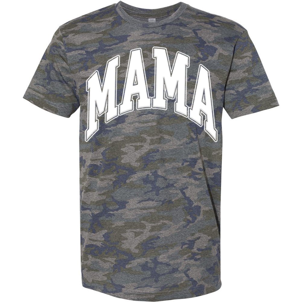 'Mama PUFF' Pattern T - Shirt - United Monograms