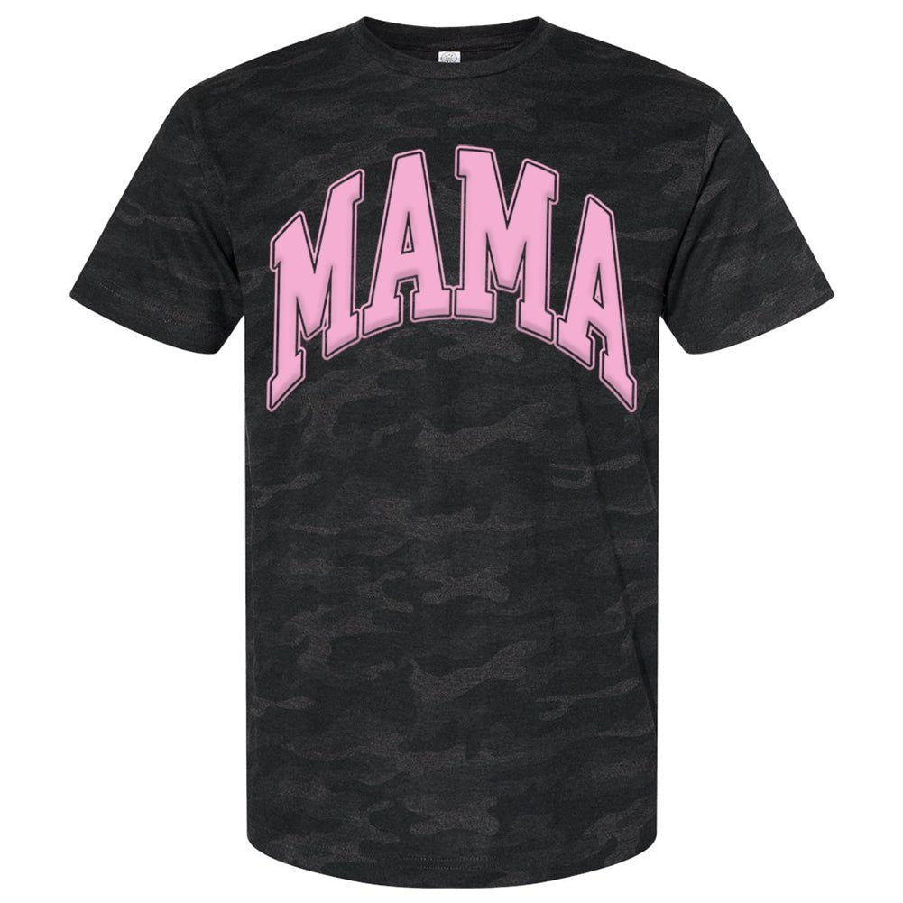 'Mama PUFF' Pattern T - Shirt - United Monograms