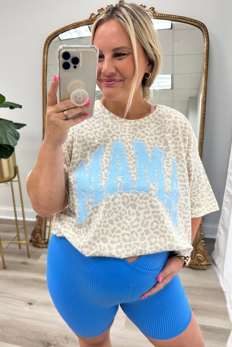 'Mama PUFF' Pattern T - Shirt - United Monograms