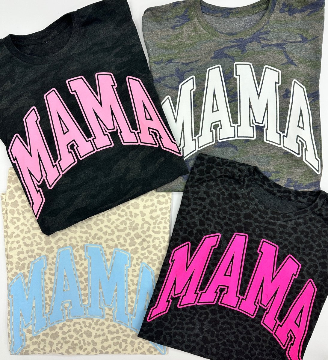 'Mama PUFF' Pattern T - Shirt - United Monograms