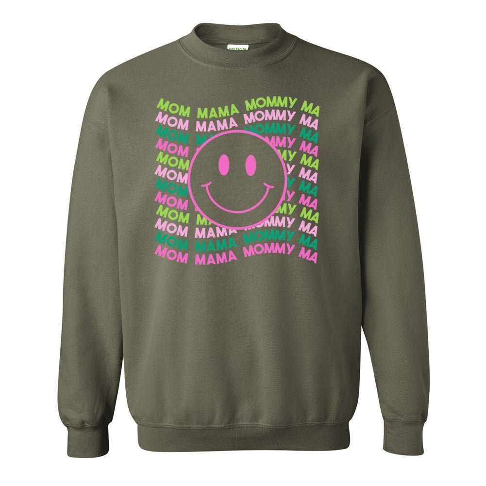 'Mom Names' Crewneck Sweatshirt - United Monograms