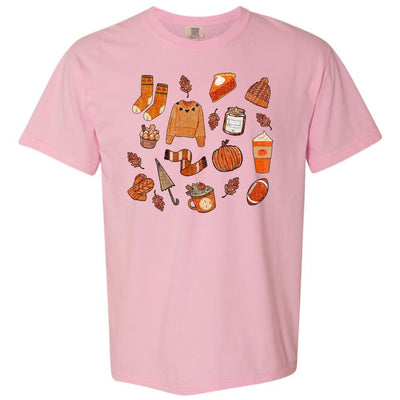 Monogramed 'Cozy Fall' T-Shirt - United Monograms