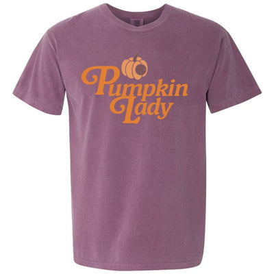 Monogramed 'Pumpkin Lady' T-Shirt - United Monograms