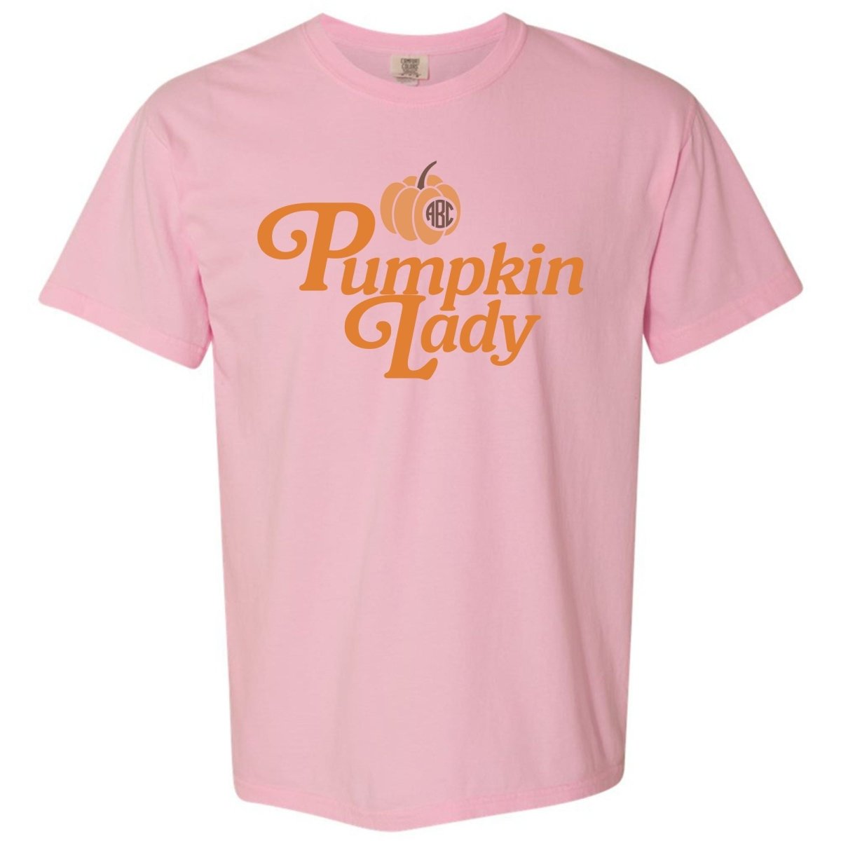 Monogramed 'Pumpkin Lady' T-Shirt - United Monograms