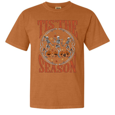 Monogramed 'Tis The Season Skeletons' T-Shirt - United Monograms