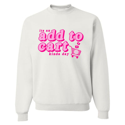 Monogrammed 'Add To Cart' Crewneck Sweatshirt - United Monograms