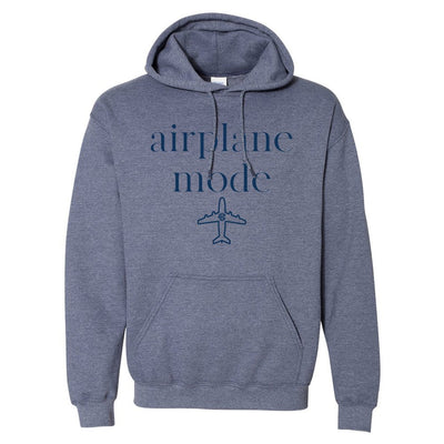 Monogrammed 'Airplane Mode' Hoodie - United Monograms