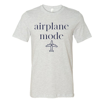Monogrammed 'Airplane Mode' Premium T-Shirt - United Monograms
