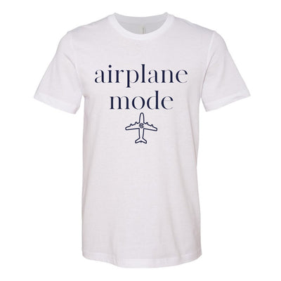 Monogrammed 'Airplane Mode' Premium T-Shirt - United Monograms