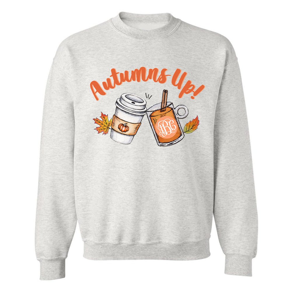 Monogrammed 'Autumns Up' Crewneck Sweatshirt - United Monograms