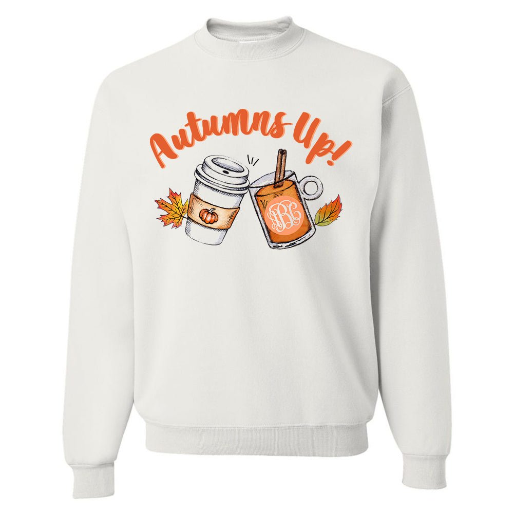 Monogrammed 'Autumns Up' Crewneck Sweatshirt - United Monograms