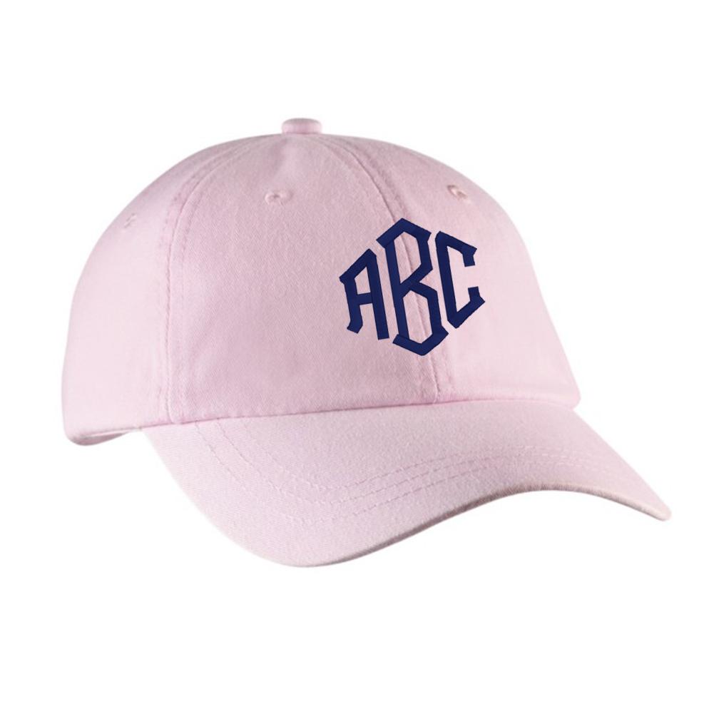 Monogrammed baseball hats on sale