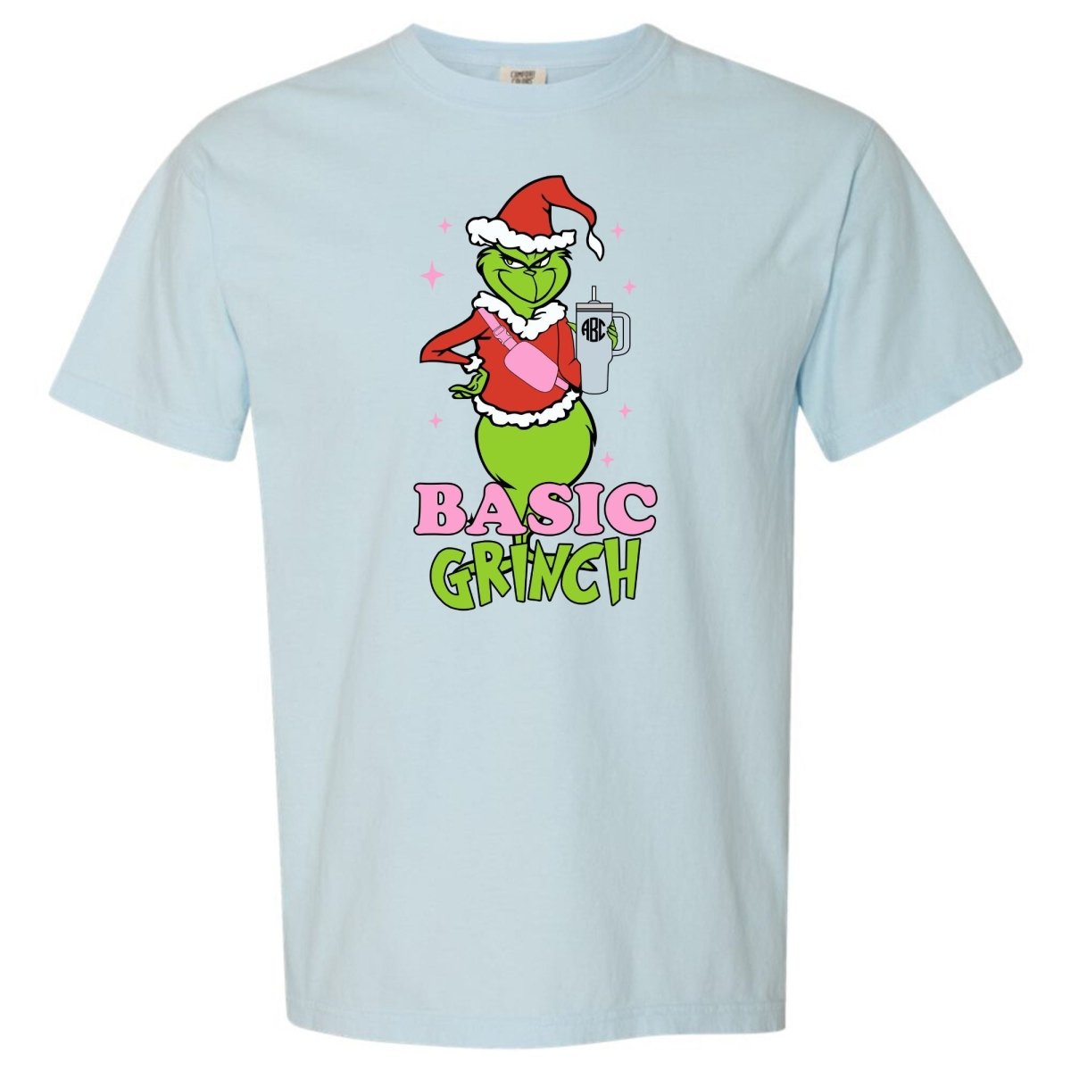 Monogrammed 'Basic Grinch' T - Shirt - United Monograms