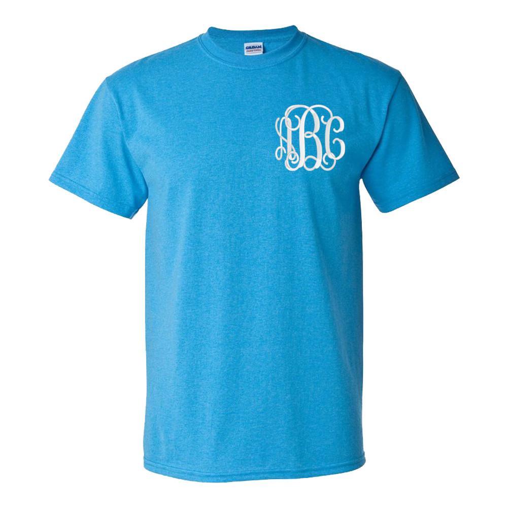 Monogrammed Basic T-Shirt - United Monograms