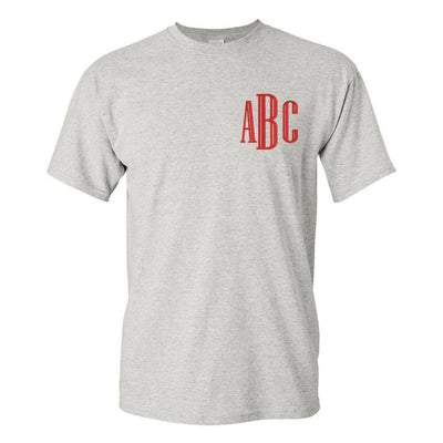 Monogrammed Basic T-Shirt - United Monograms