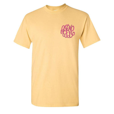 Monogrammed Basic T-Shirt - United Monograms