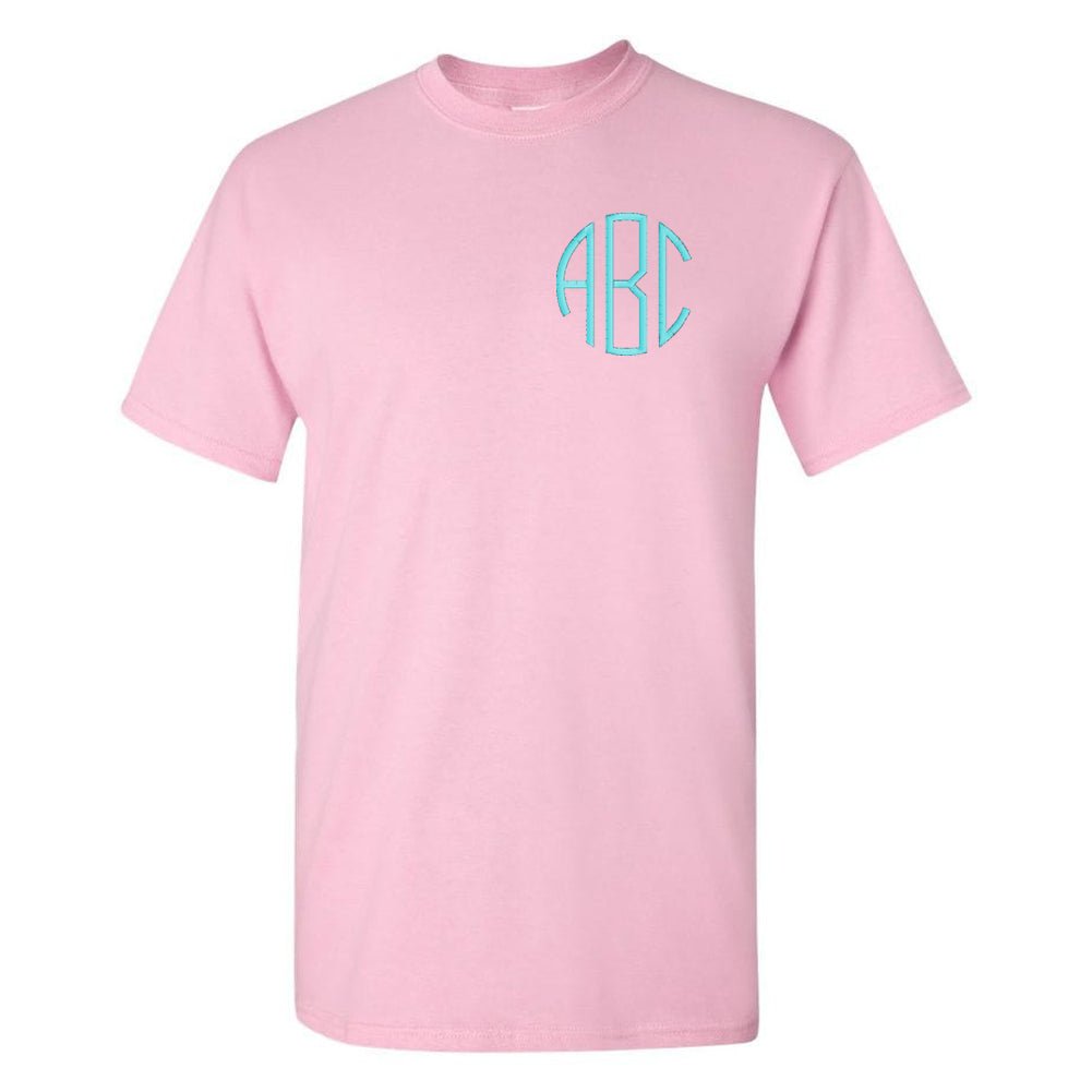 Monogrammed Basic T-Shirt - United Monograms