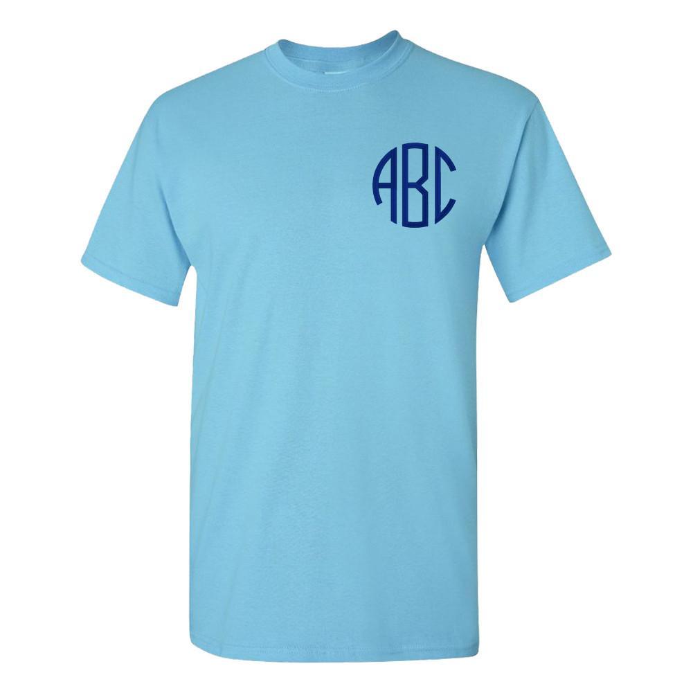 Monogrammed Basic T-Shirt - United Monograms