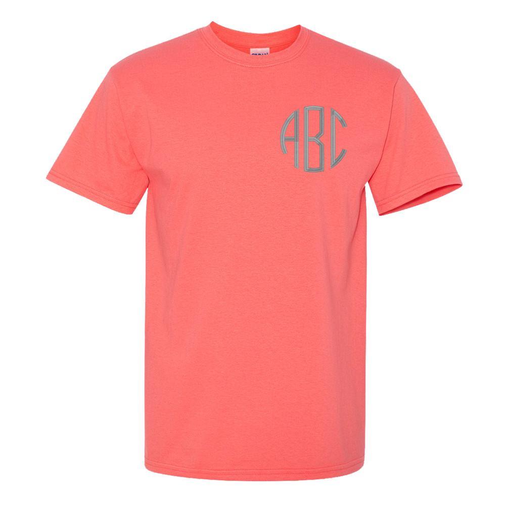 Monogrammed Basic T-Shirt - United Monograms