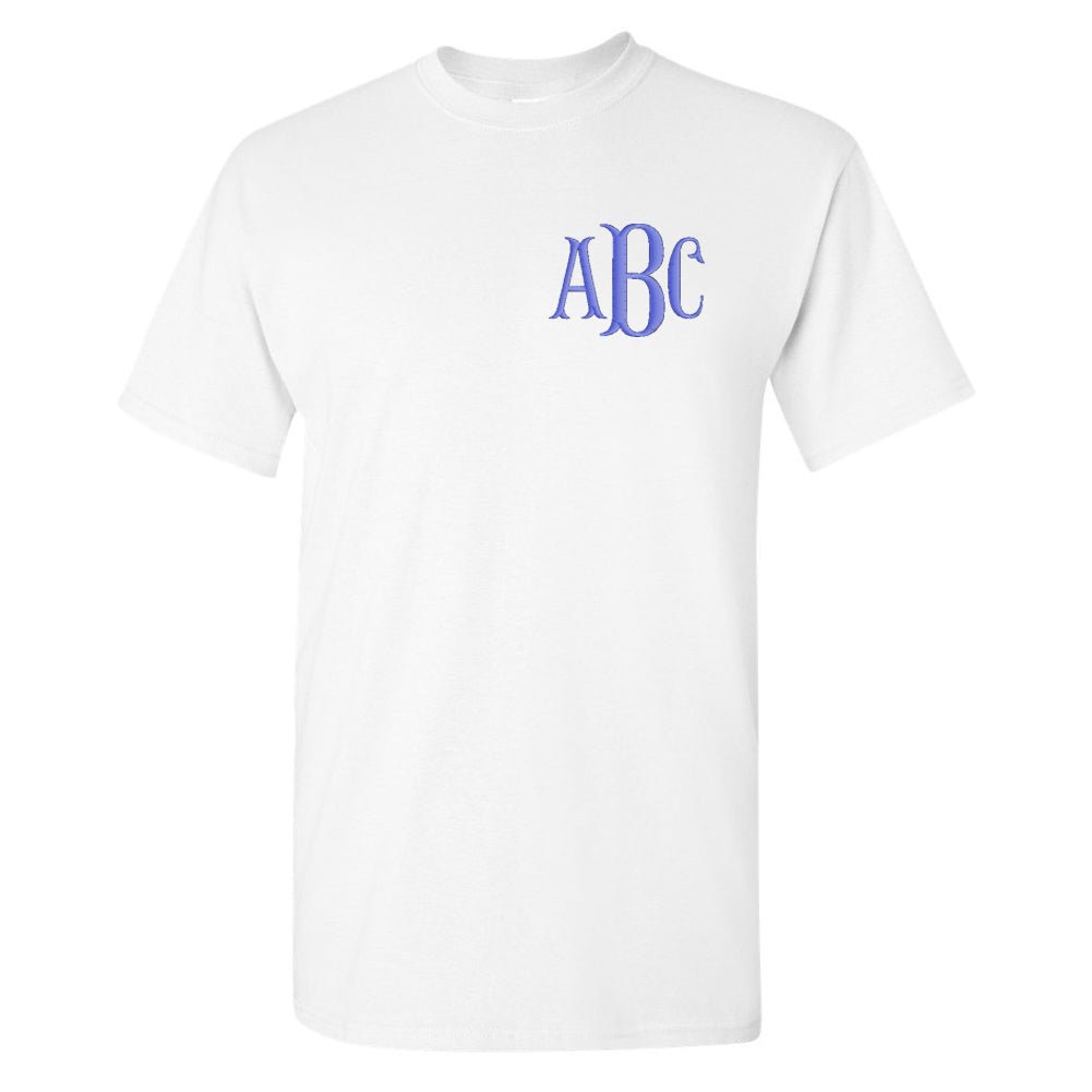 Monogrammed Basic T-Shirt - United Monograms