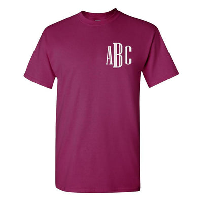 Monogrammed Basic T-Shirt - United Monograms