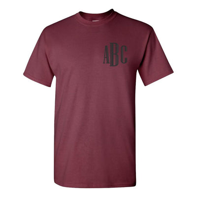 Monogrammed Basic T-Shirt - United Monograms