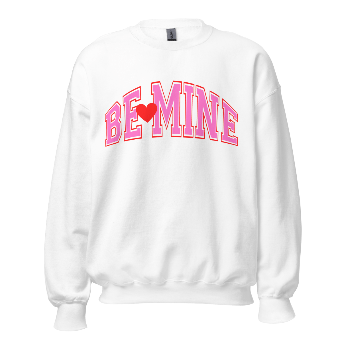 Monogrammed 'Be Mine' Crewneck Sweatshirt - United Monograms