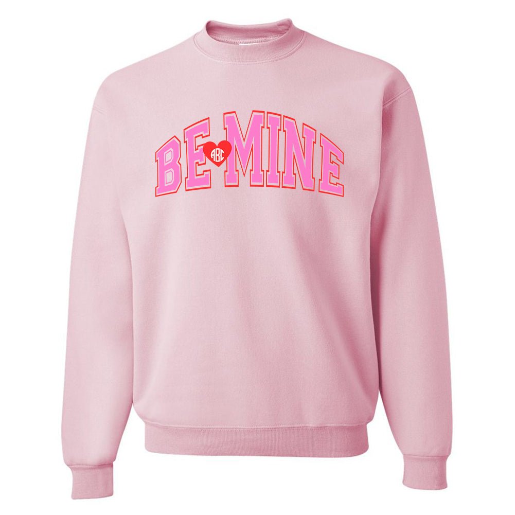 Monogrammed 'Be Mine' Crewneck Sweatshirt - United Monograms