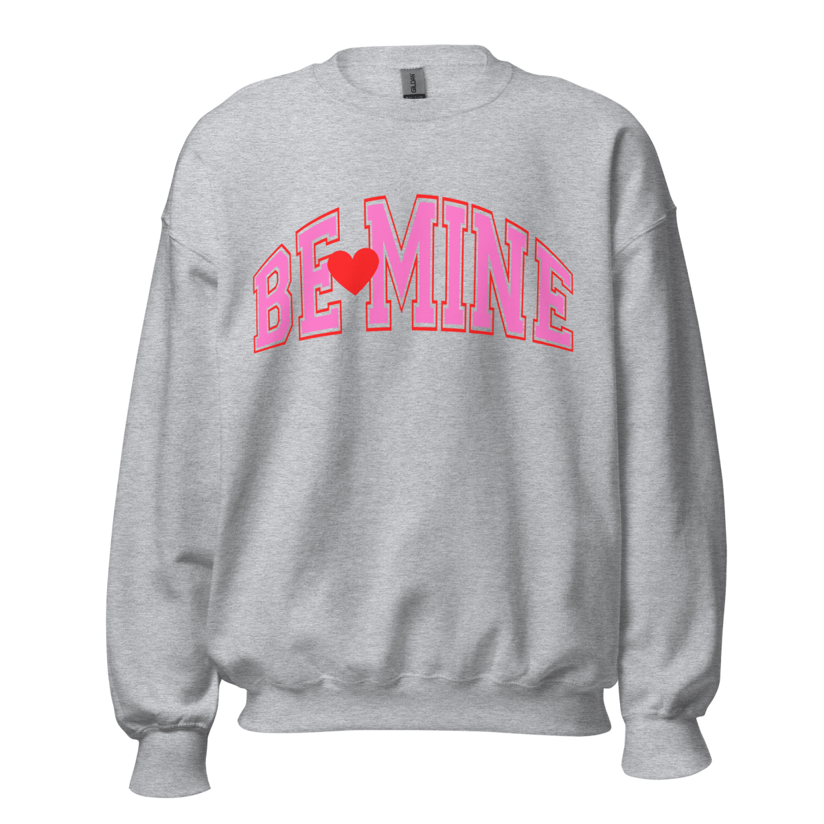 Monogrammed 'Be Mine' Crewneck Sweatshirt - United Monograms