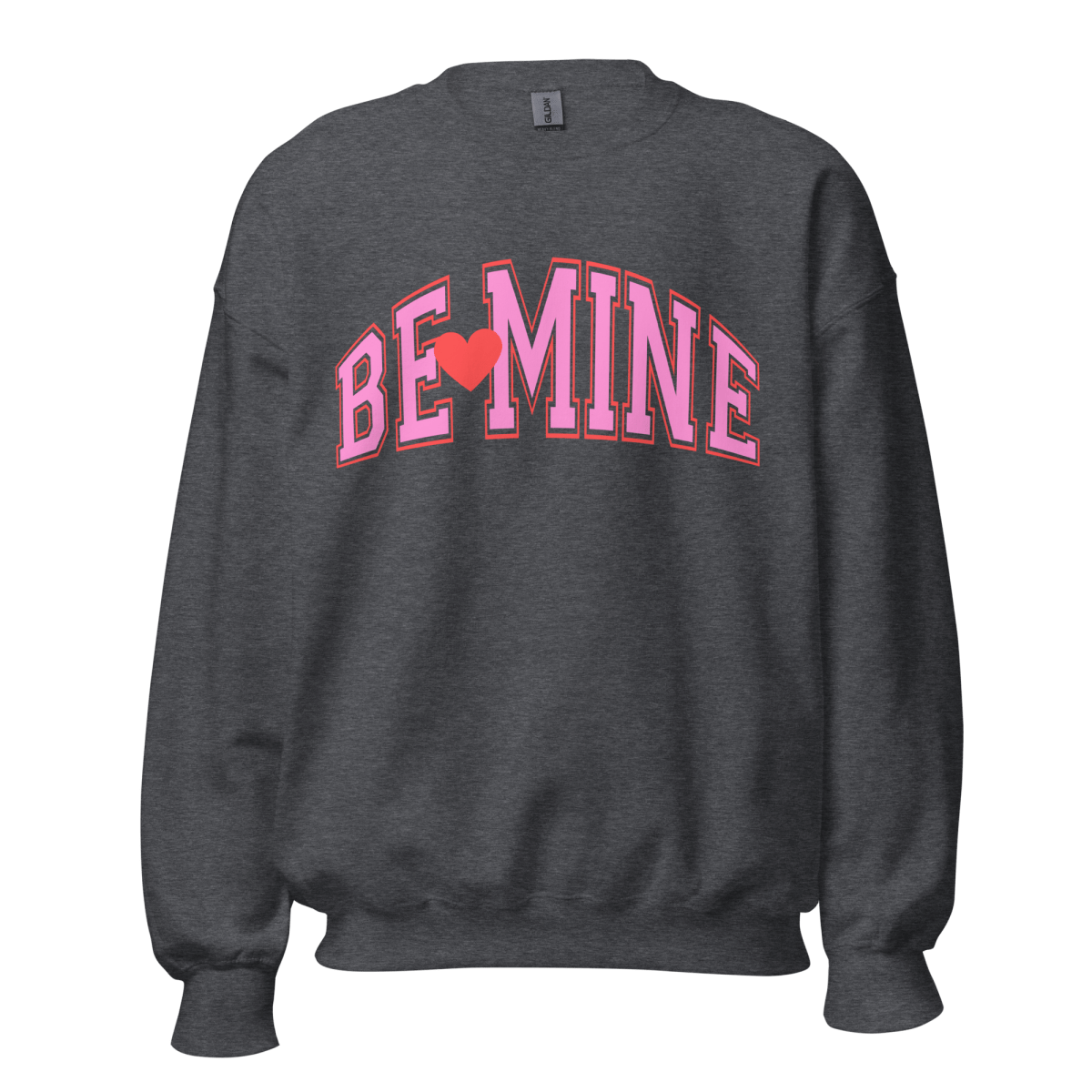 Monogrammed 'Be Mine' Crewneck Sweatshirt - United Monograms