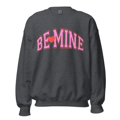 Monogrammed 'Be Mine' Crewneck Sweatshirt - United Monograms