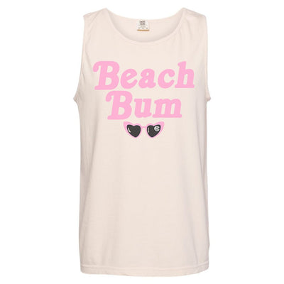 Monogrammed 'Beach Bum' Comfort Colors Tank Top - United Monograms