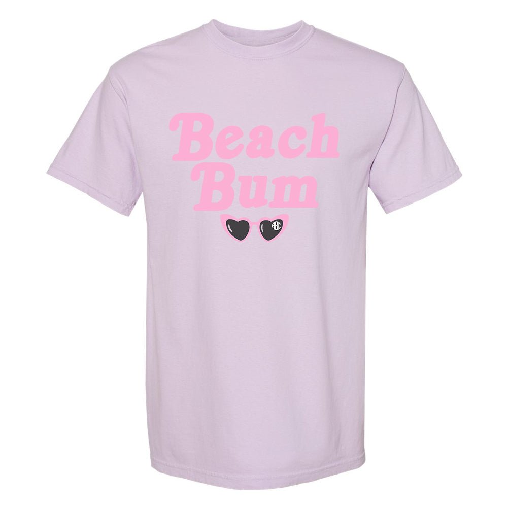 Monogrammed 'Beach Bum' T-Shirt - United Monograms