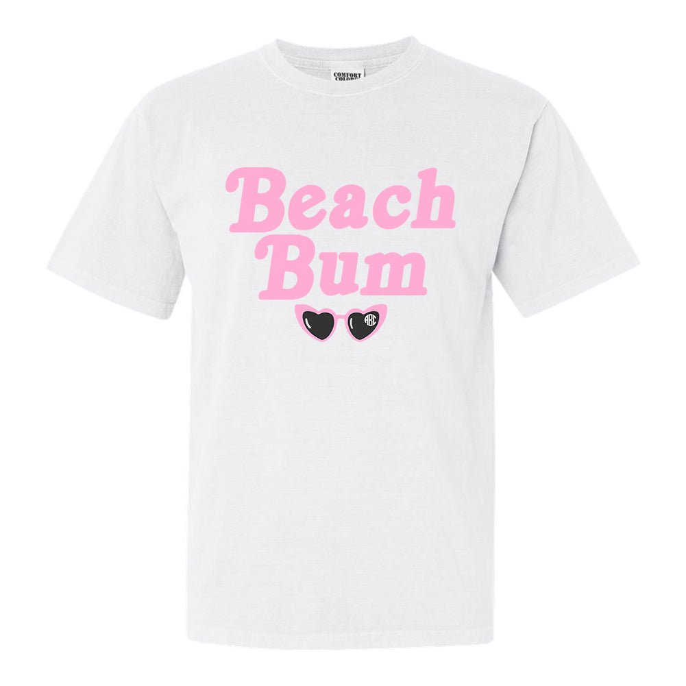 Monogrammed 'Beach Bum' T-Shirt - United Monograms