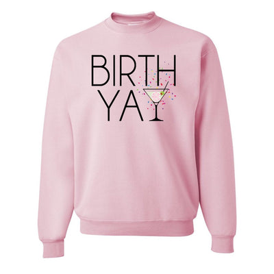 Monogrammed 'Birth-Yay' Crewneck Sweatshirt - United Monograms