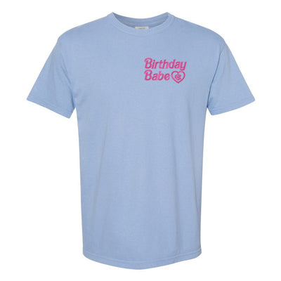 Monogrammed Birthday Babe Comfort Colors T-Shirt - United Monograms
