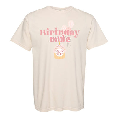 Monogrammed 'Birthday Babe' T-Shirt - United Monograms