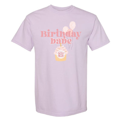 Monogrammed 'Birthday Babe' T-Shirt - United Monograms